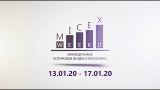 Индексы МосБиржи за неделю (13.01.20 - 17.01.20)