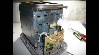 How to repair a toaster Philips HD2595 with mechanical problem