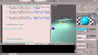 Blender 2.6 Tutorial - Python Game Engine Programming - Part 6
