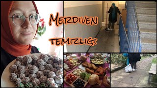 ANNEMLERDE KAHVALTI❌ MERDİVEN TEMİZLİĞİ❌ SPONTANE GELEN MİSAFİR‼ KARGOM GELDİ😍 ALMANYADA GÜNLÜK VLOG