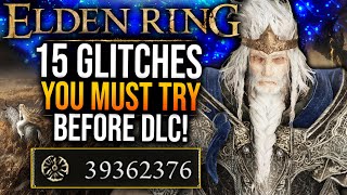Elden Ring - 15 GLITCHES! 1 Million Runes in 30s! PATCH 1.08! BEST Rune Farm Glitch! Early Game!