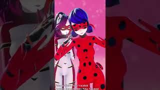 【MMD Miraculous】Brooklyn Blood Pop Dance (Ladybug and Purple Tigress)【60fps】 #miraculous #ladybug