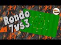 Rondo 7vs3 #futbol #tarea #rondo