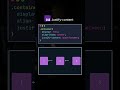 Learn CSS Justify Content in 60 Seconds | Flexbox Tutorial
