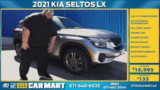 THIS WEEK'S FEATURED VEHICLE: 2021 KIA SELTOS LX