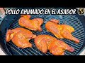 Como hacer el Mejor POLLO Ahumado en el Asador | Cocina Universal