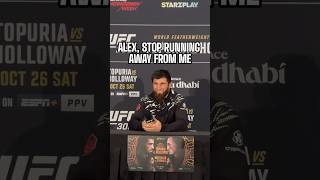 Magomed Ankalaev has a message for Alex Pereira #ufc308