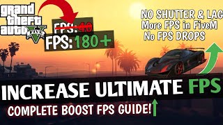 Increase FPS in GTA V | Best Settings FiveM | Complete FPS Boost Guide for Low End PC | UPDATED!