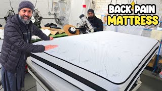 Ordering Back Pain Mattress From Bed Factory | Peshawari Chapli kebab For Evening Dinner