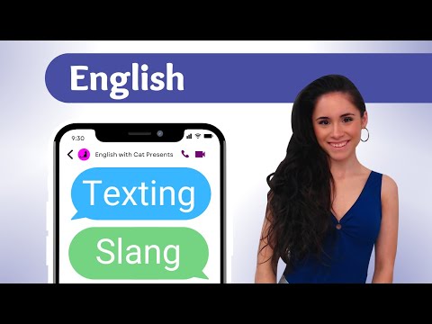 15 Texting Slang Words You Should Know! L Conversational English - YouTube