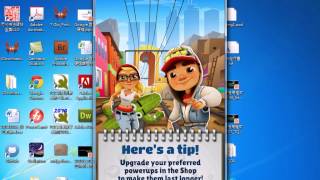 2014040809 如何執行 subway surfer 遊戲