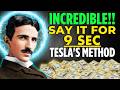 JUST SAY IT✅ 3 6 9 in 9 sec: Nikola Tesla's Divine Code