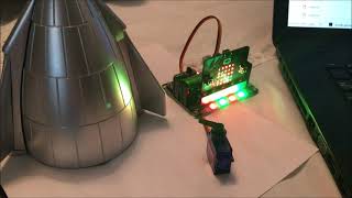 SD Wireless KittenBot, MakeCode Arcade,Fantasy Starship Factory,Servo Demo, MicroBit,Robotbit,Fuel
