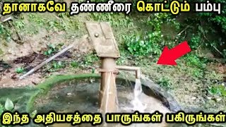 தானாகவே தண்ணீரை கொடுக்கும் அதிசய பம்பு ஆச்சரியம் ஆனால் உண்மை Tamil Cinema News Kollywood Tamil News