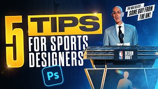 How I Made it to the NBA - 5 TIPS for Sports Designers!