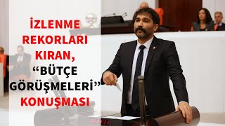 TİP Milletvekili Barış Atay'dan tarihe geçecek bütçe konuşması