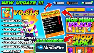 Stumble Guys mod menu 0.81.6 || No Password No Key || Unlock All Skin, Unlimited Coin, Gems, Jump