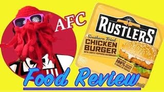 Realist's Food Review of Rustlers Southern Fried Chicken Burger