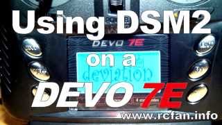 HowTo: Bind a DSM2 receiver to a Walkera Devo 7e