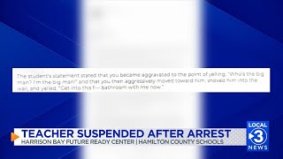 Hamilton Co. teacher suspended without pay after arrest for assaulting student, personnel file shows