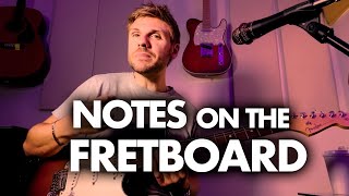 NOTES - What they are, and how to learn them on the FRETBOARD