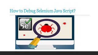 How to Debug Selenium Java Code in Eclipse?