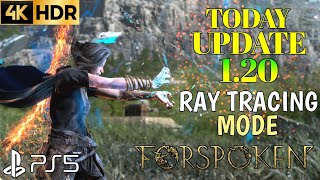 Forspoken Update 1.20 PS5 Forspoken Ray Tracing Mode PS5 Gameplay 4K HDR | Forspoken New Patch 1.20
