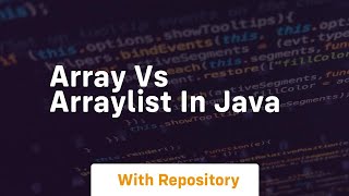 array vs arraylist in java