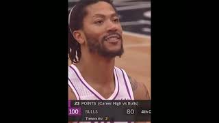 罗斯每次回去芝加哥公牛的球迷都给到最高的欢呼 #nba经典  #mvp  #罗斯