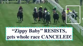 ZIPPY BABY gets the whole race CANCELED at Churchill Downs 6/4/21