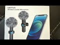 Leetus Lavalier Wireless Microphones Unboxing | Mini Microphone