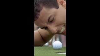 When you take your anger out on the ball #shorts | Happy Gilmore (Adam Sandler)