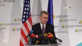 Geoffrey Pyatt: Russian Troops Crossing Ukrainian Border would Produce Tragic Consequences