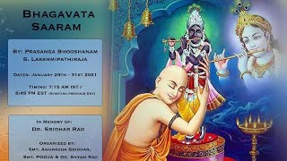 BHAGAVATA SAARAM - பாகவத ஸாரம் - DAY 3 - பாற்கடல் கடைதல் - கூர்ம - தன்வந்தரி - மோஹினி அவதாரங்கள்