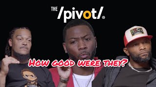 The Pivot Podcast Hosts Football Careers