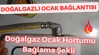 Doğalgazlı Ocak Bağlantısı Nasıl Yapılır - Set Üstü Ocak Bağlantısı