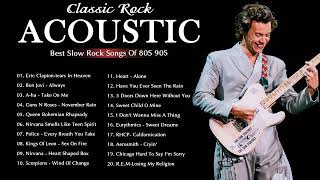 Acoustic Classic Rock Collection  | Greatest Classic Rock Songs Of 60s 70s 80s