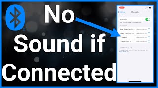 How To Fix Bluetooth Connected But No Sound