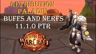 Retribution Paladin - Thoughts on recent Templar and Trinket Changes