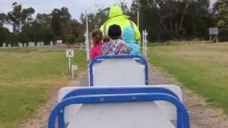 1 lap around the Bulla Hill miniature Railway