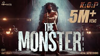 The Monster Song (Edit) KGF - Amit Bhatt | Yash | Ravi Basrur | Prashanth Neel | @HombaleFilms