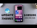 How To Update Themes On Samsung Galaxy A26/A36/A56