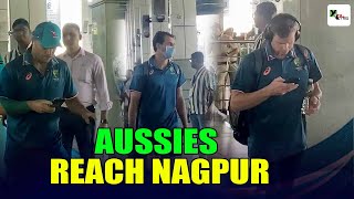Why did the Australian team travel to Nagpur in two batches for first test match? | INDvsAUS