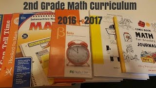 2nd Grade HOMESCHOOL CURRICULUM CHOICES | 2016 - 2017 | Math