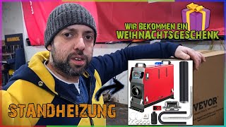 Christmas present from Vevor - Auxiliary heater for the workshop 🤓 #viralvideo #car #tutorial