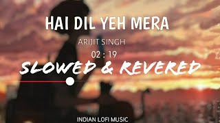 Hai Dil Yeh Mera Slowed and Reverb | Arijit Singh  | Slow and Reverb Songs