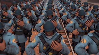 BLU Team during Meet the Medic be like: