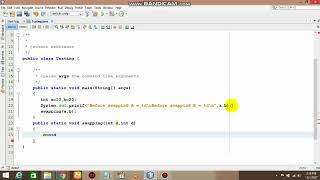 Java swapping program for beginners..