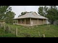 1920`s farm cottage still livable with stuff left behind/Sheds/Old harverster