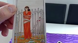 Eight of swords Tarot card meaning